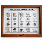 Collection of 20 Metallic Ores